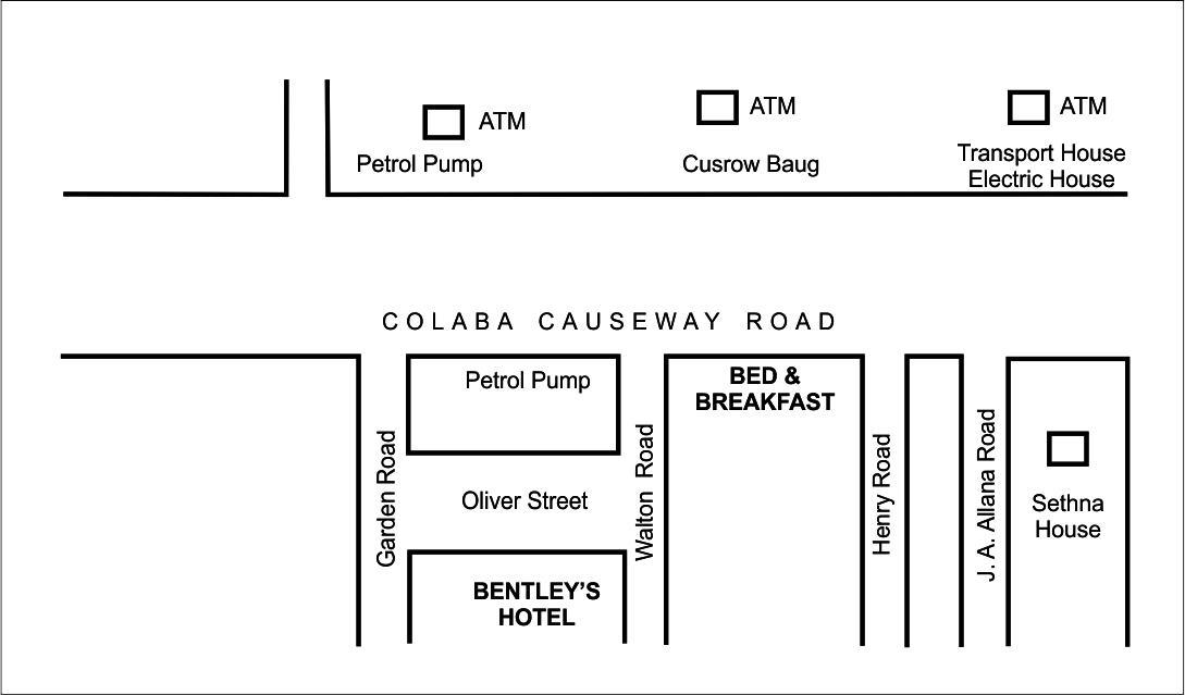 Bed And Breakfast At Colaba Мумбай Екстериор снимка